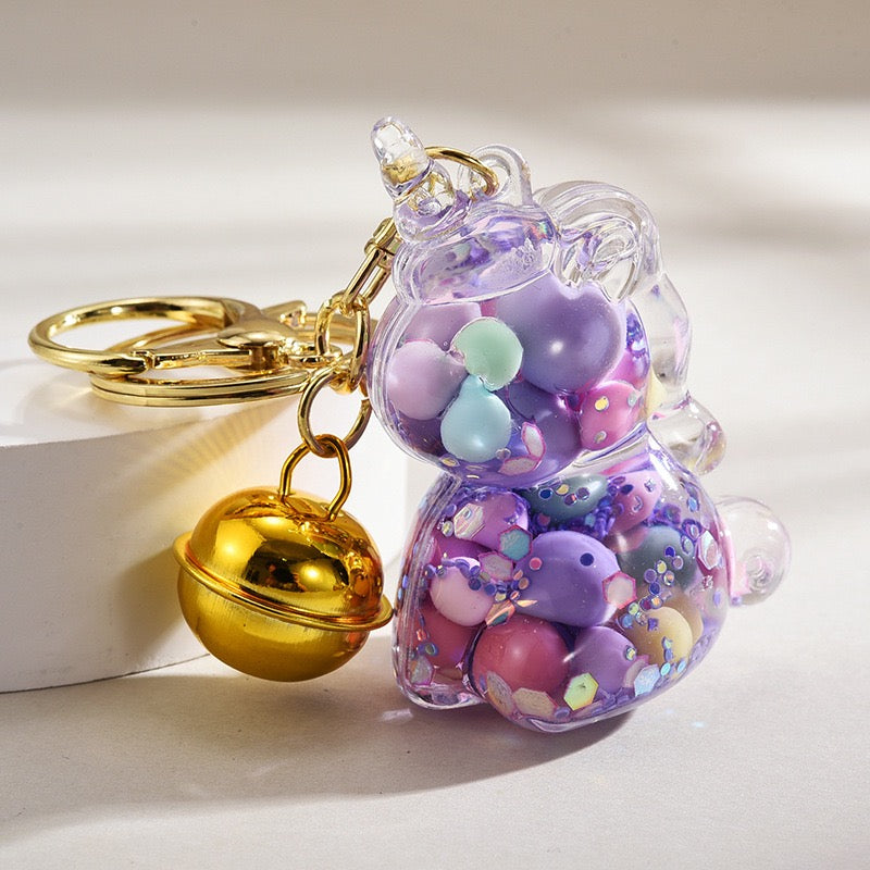 Unicorn Keychain (Liquid)