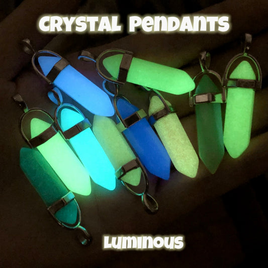 Luminous Quartz Pendants