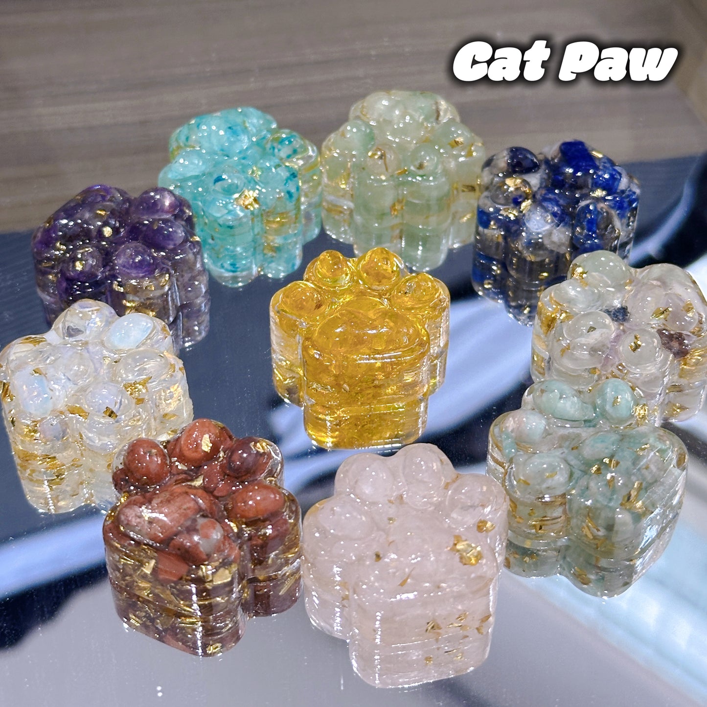 [Pre-order] Cat Paw (crystal in it)