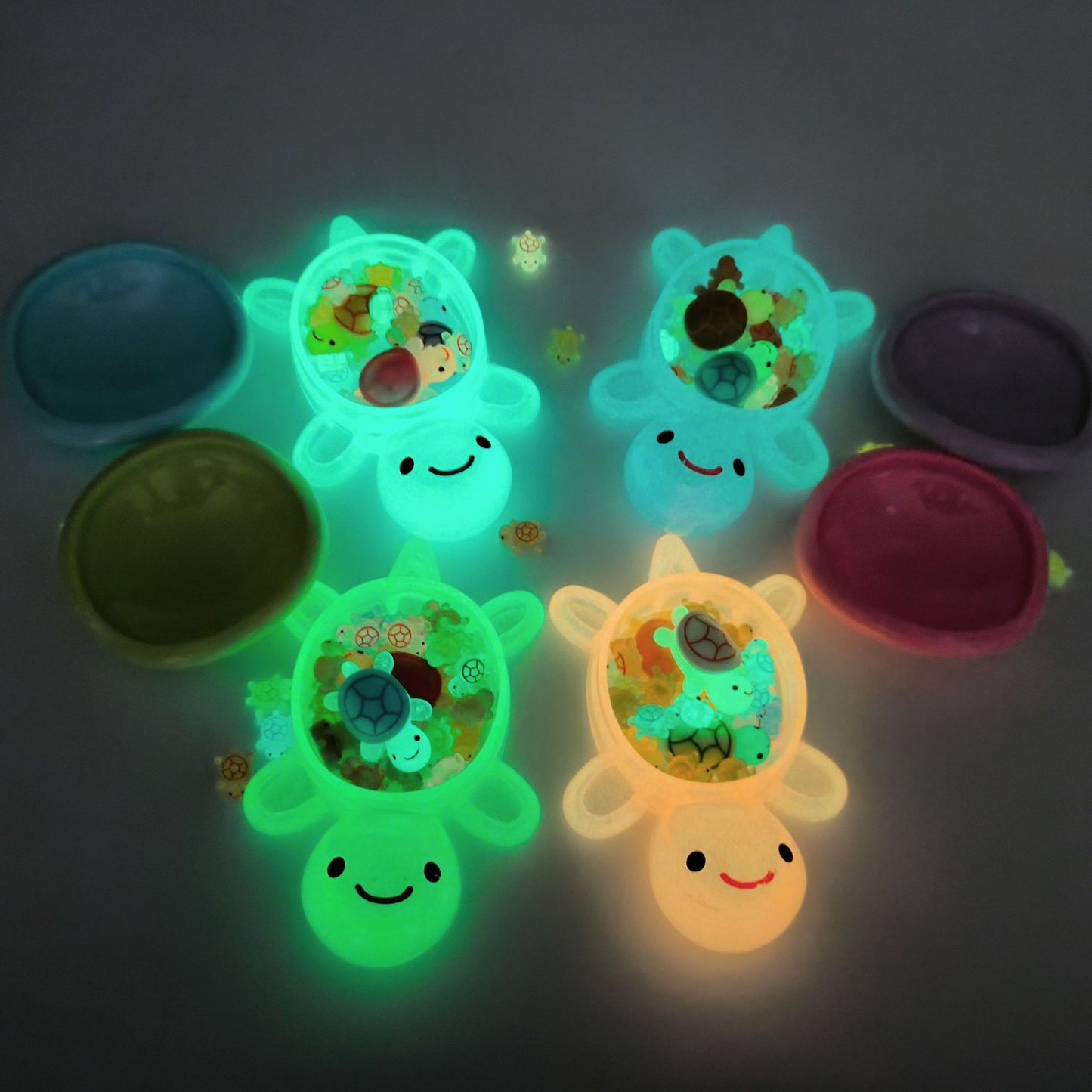 Turtle Family (ALL Glow)